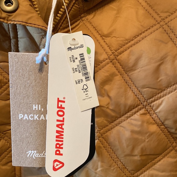 ***SOLD***Madewell style NB254, Addition Quilted Packable Quilted Jacket - Picture 3 of 8